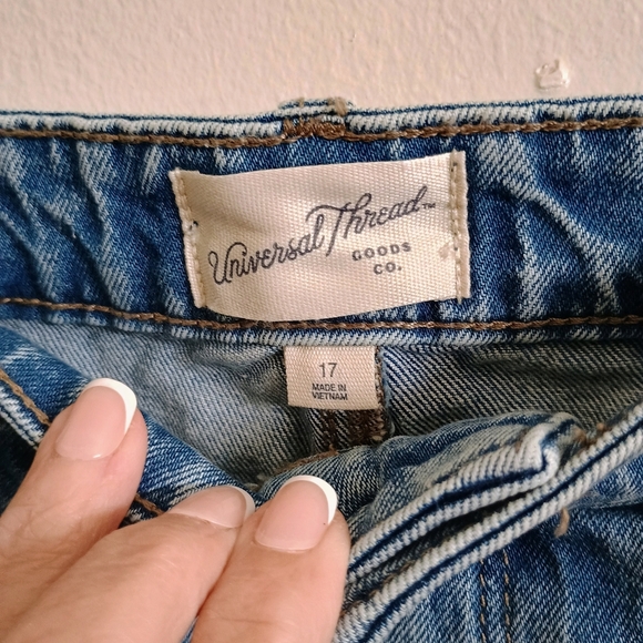 Universal thread Blue Denim Skirt - Picture 5 of 5